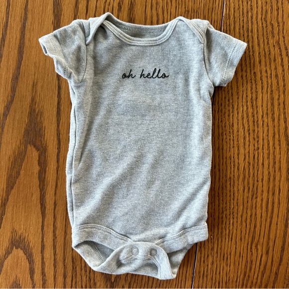 George Like New Cotton Short Sleeve Bodysuits, Set of 3, size 0-3 months - Picture 11 of 13